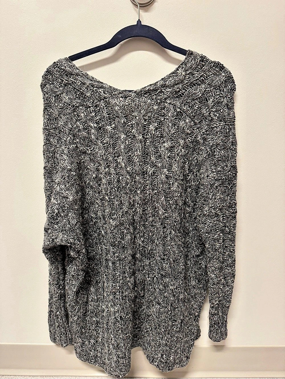 Marled Knit Sweater